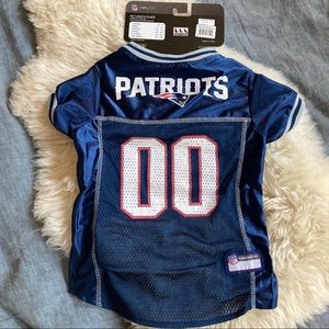 Patriots Dog Jersey Size Large NWT